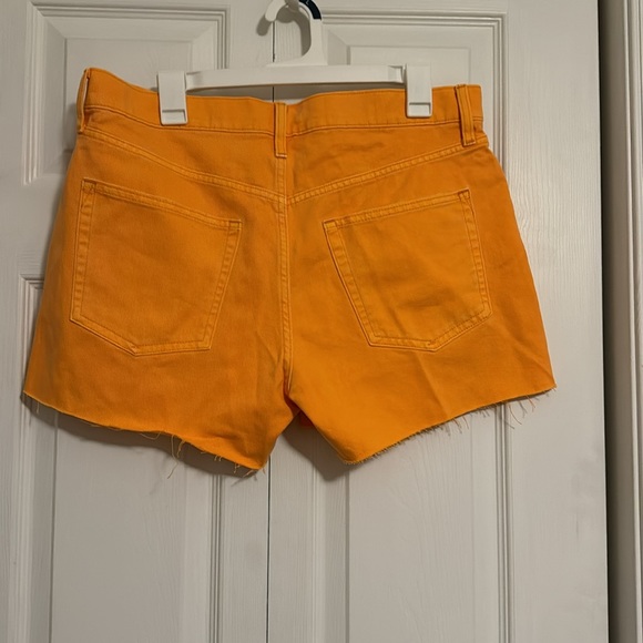 Tangerine cutoff Jean shorts from GAP - Picture 2 of 5
